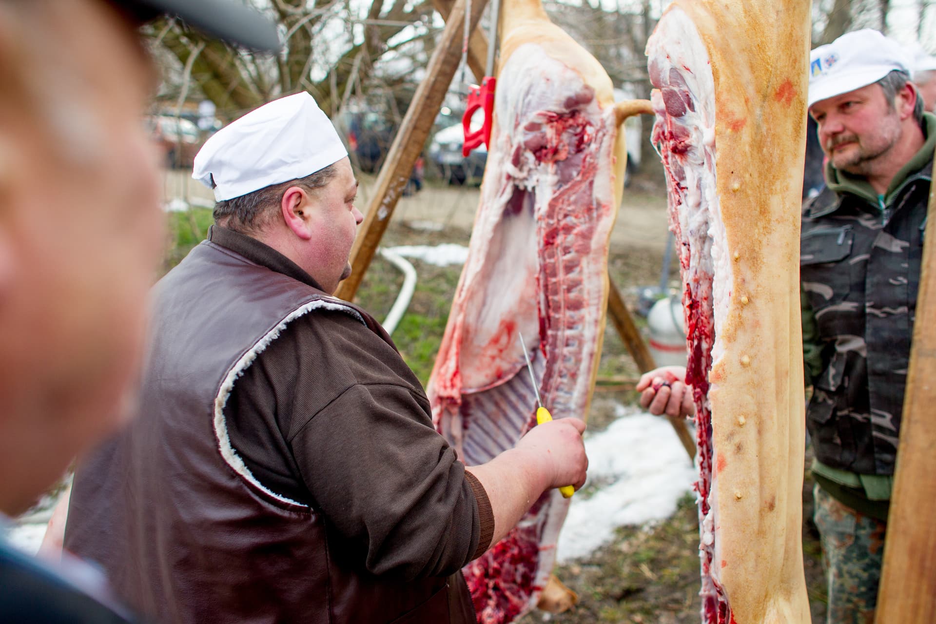 Közösségi hentelés Hosszúfaluban