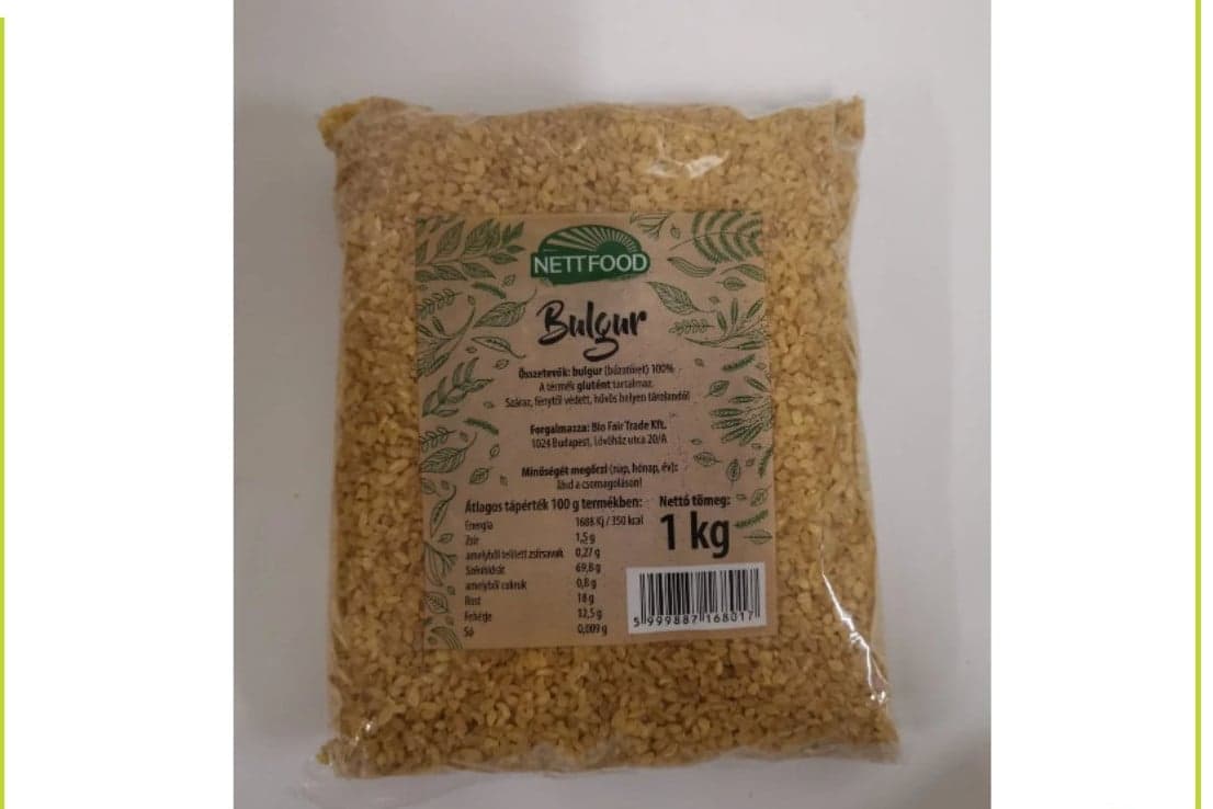 Bulgurt hívtak vissza a határértéket meghaladó mikotoxin-tartalom miatt