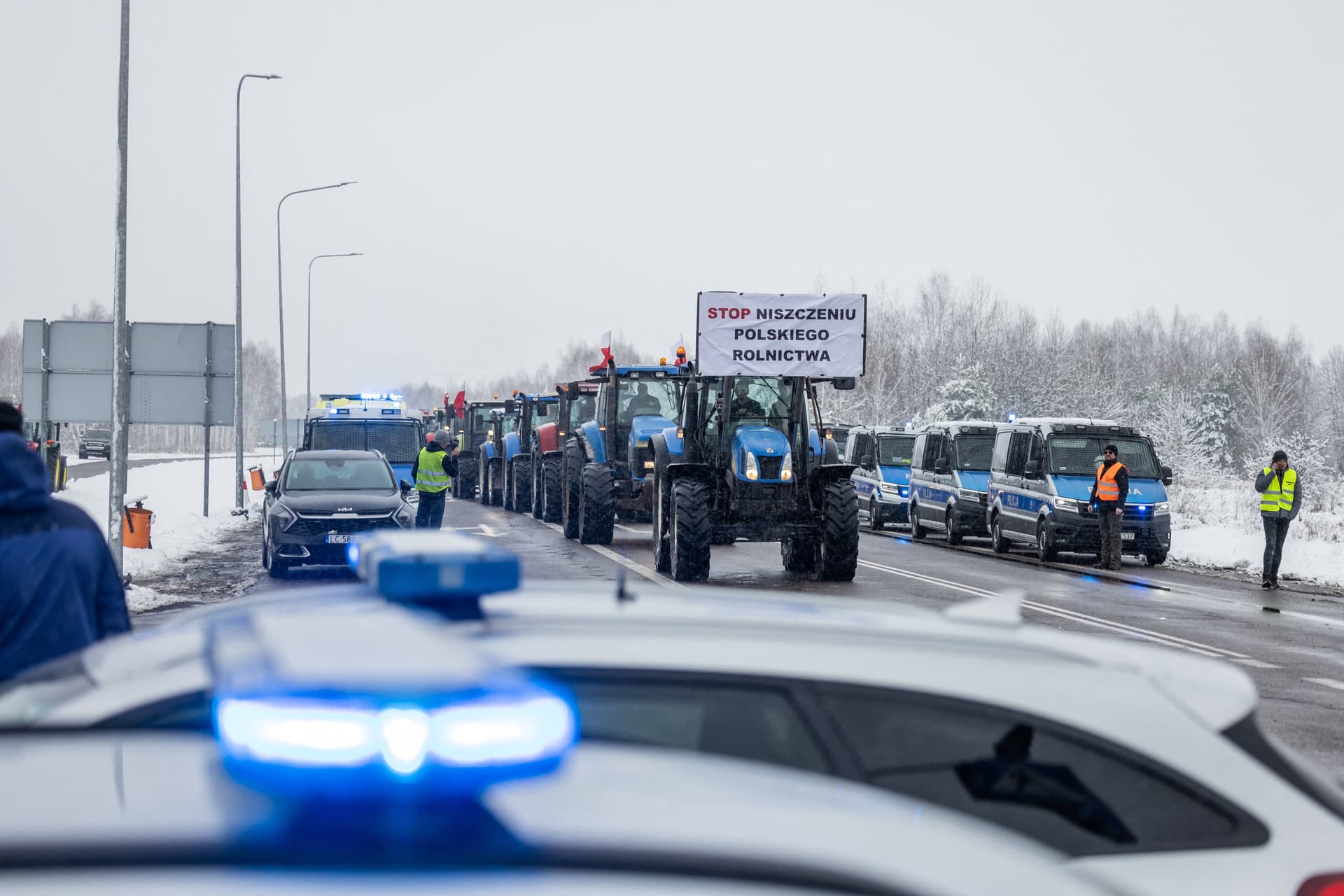 Felháborodott a kijevi minisztérium a lengyel gazdák lépésén