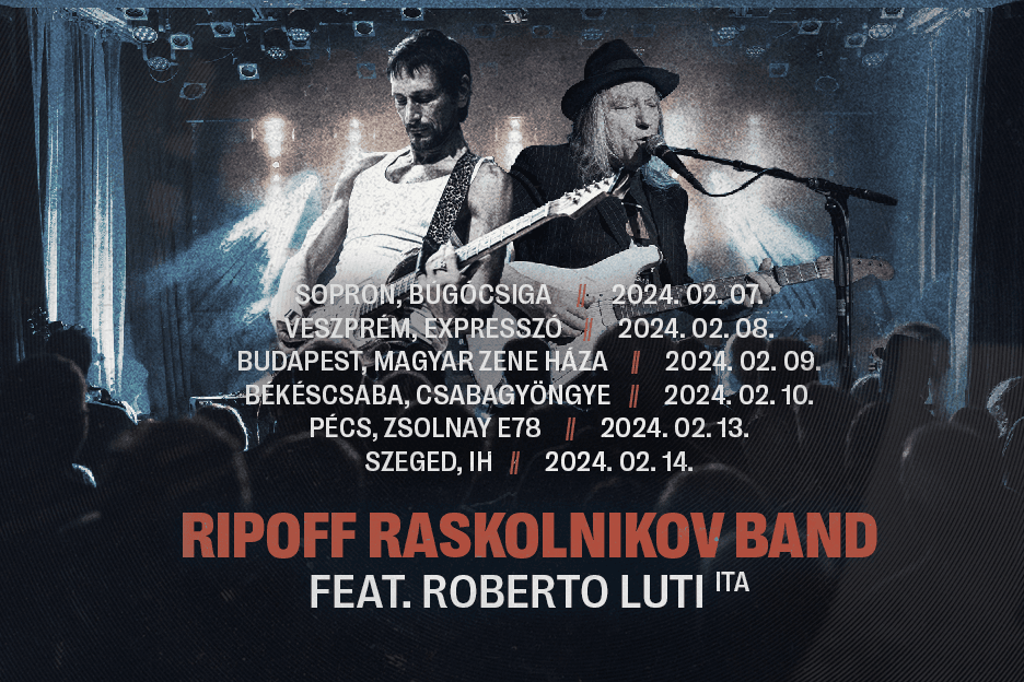 Ripoff Raskolnikov és Roberto Luti együtt turnézik