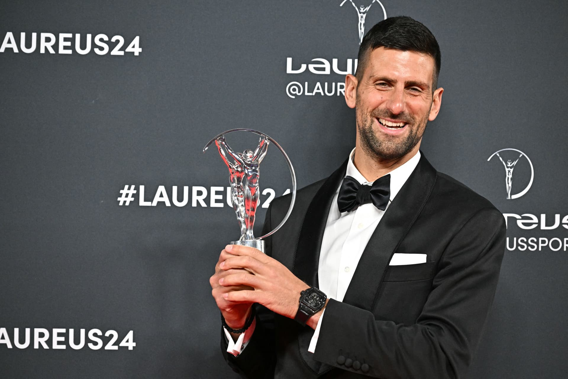 Laureus-díj: Djokovic és Bonmatí kapta idén az elismerést