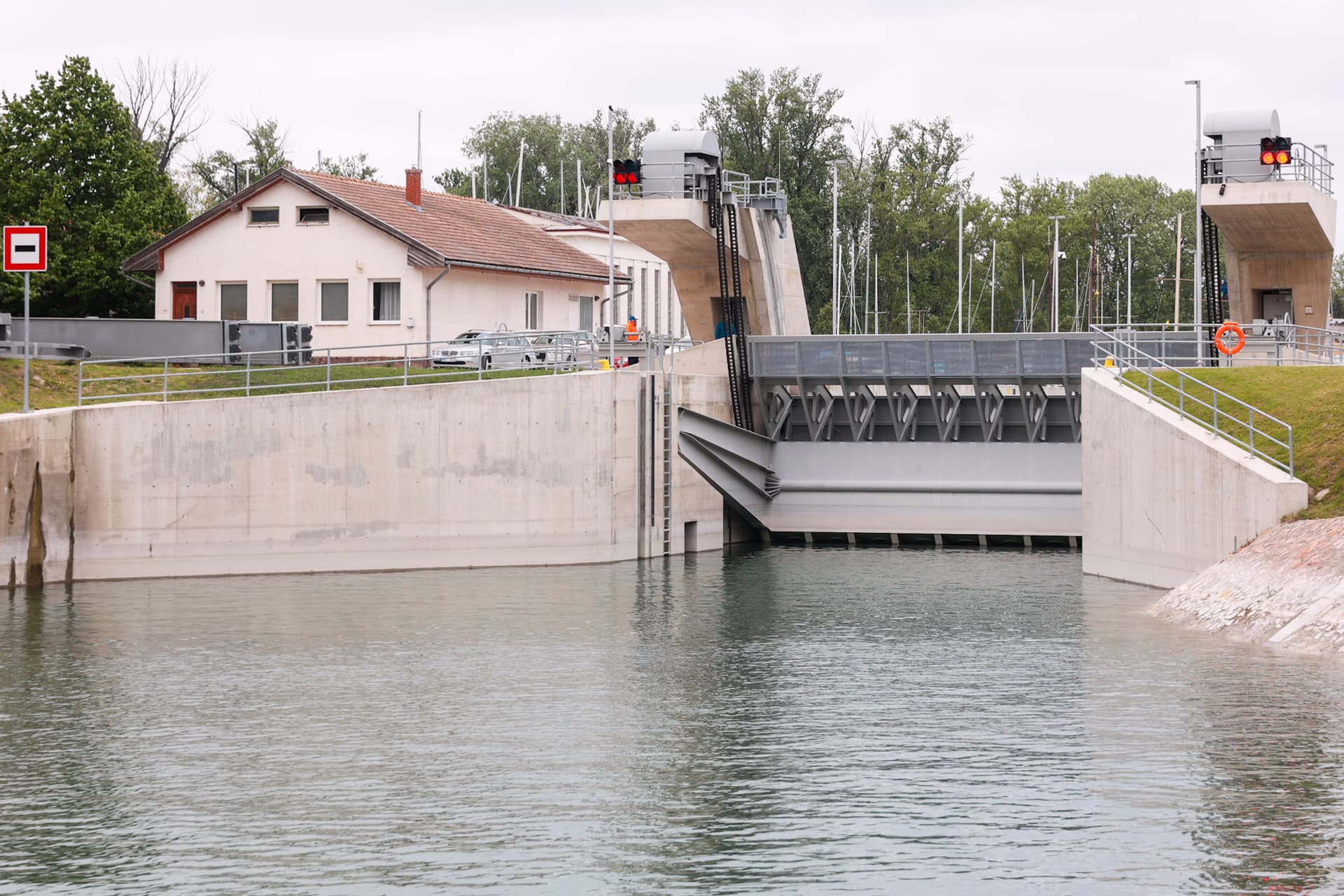 Sió-zsilip és közösségi tér átadása, 2024. április 23,