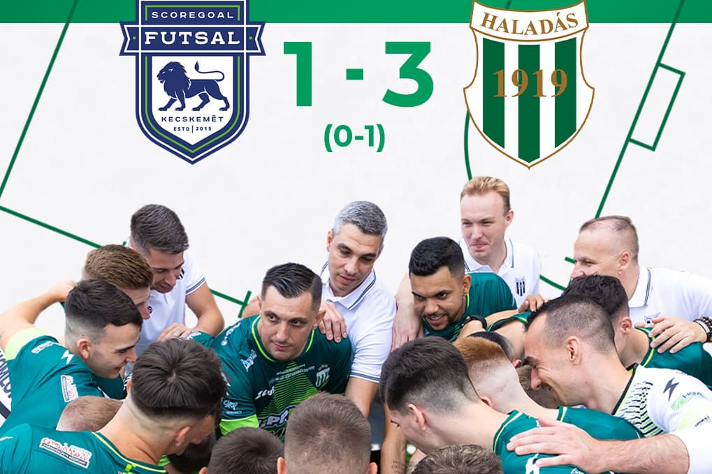 Futsal: idegenben győzött és újra pályaelőnyben a Haladás