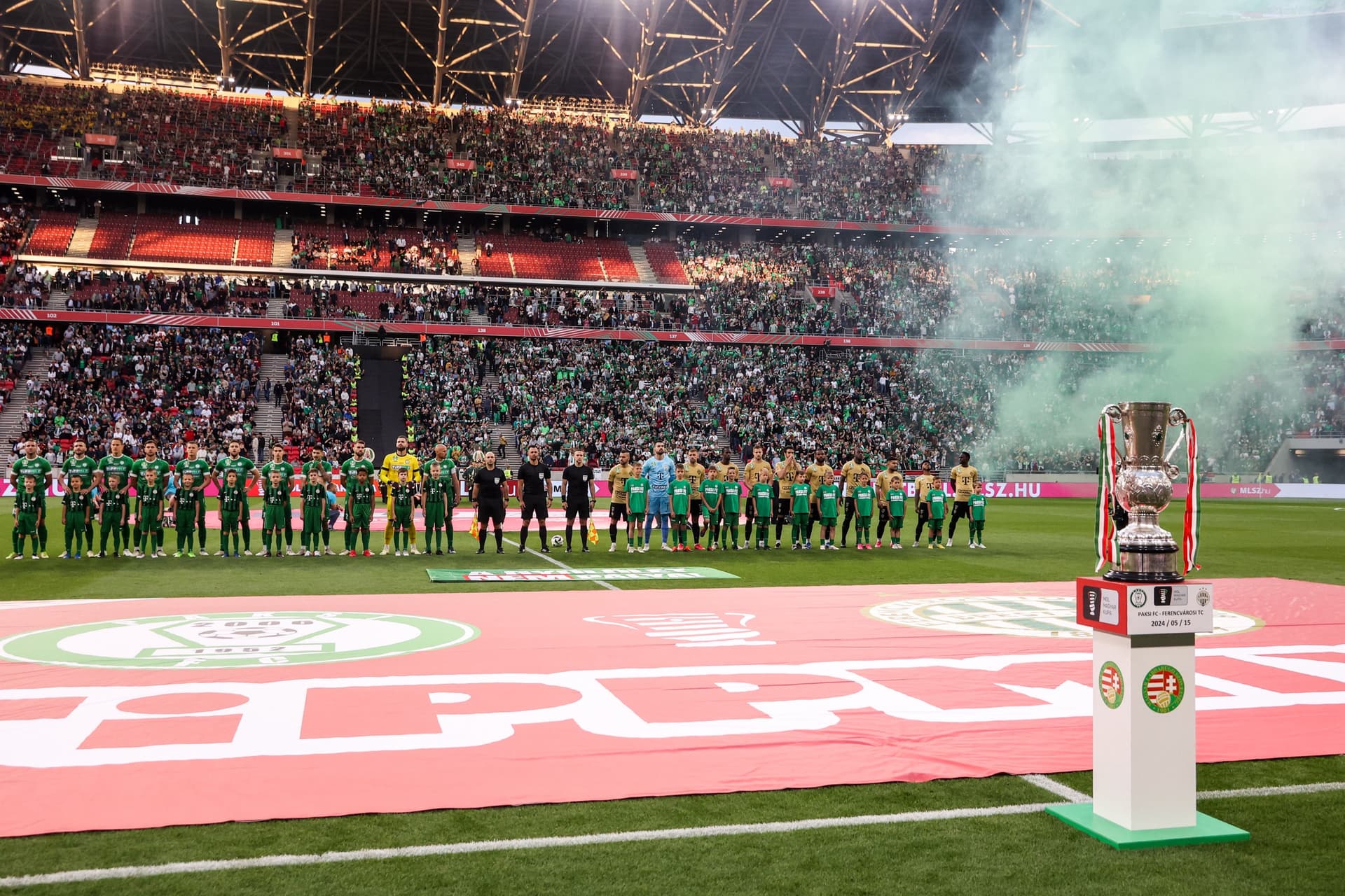 MOL Magyar Kupa, döntő - Paksi FC-Ferencvárosi TC