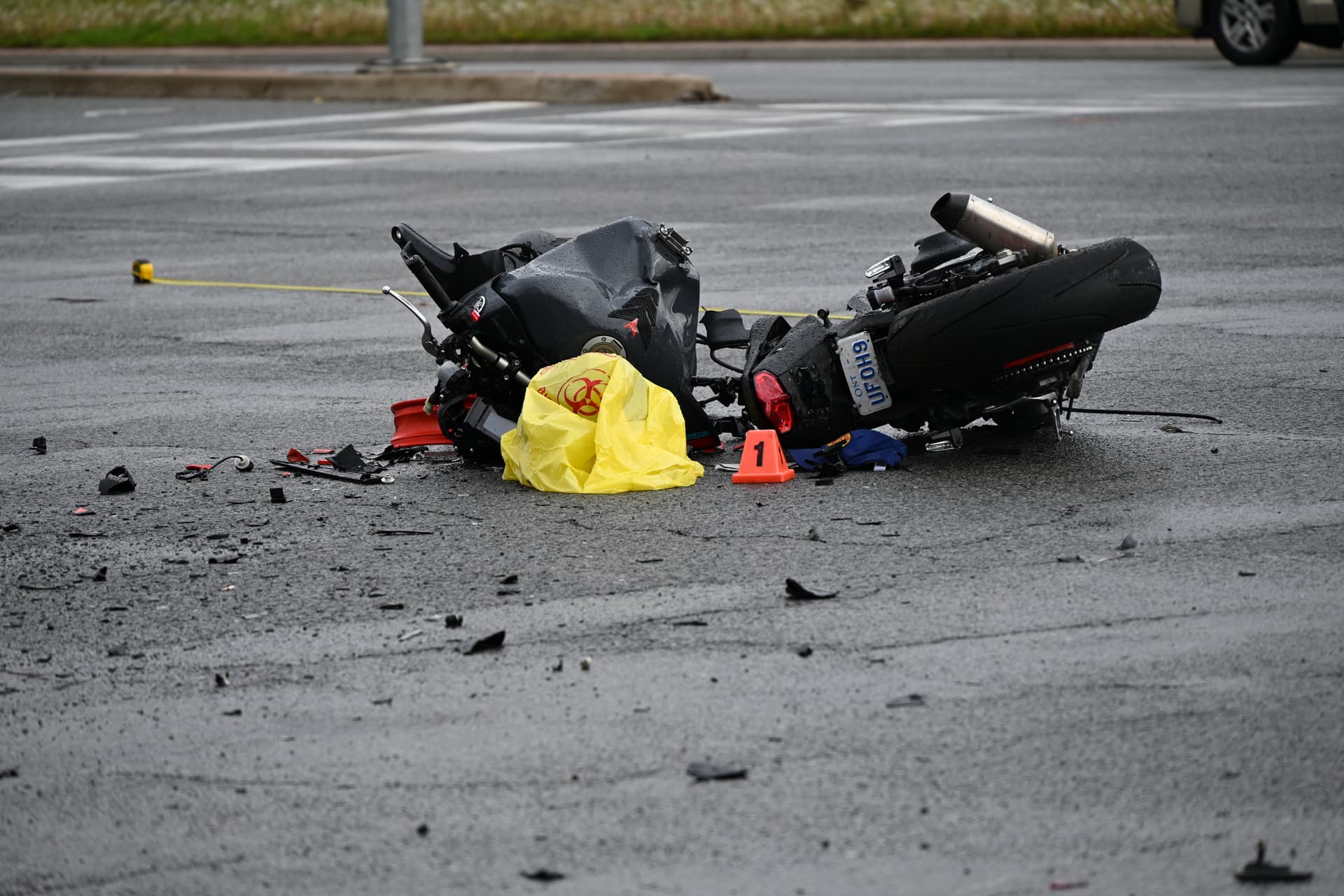 Tragédia: motorosbaleset a 65-ös főúton