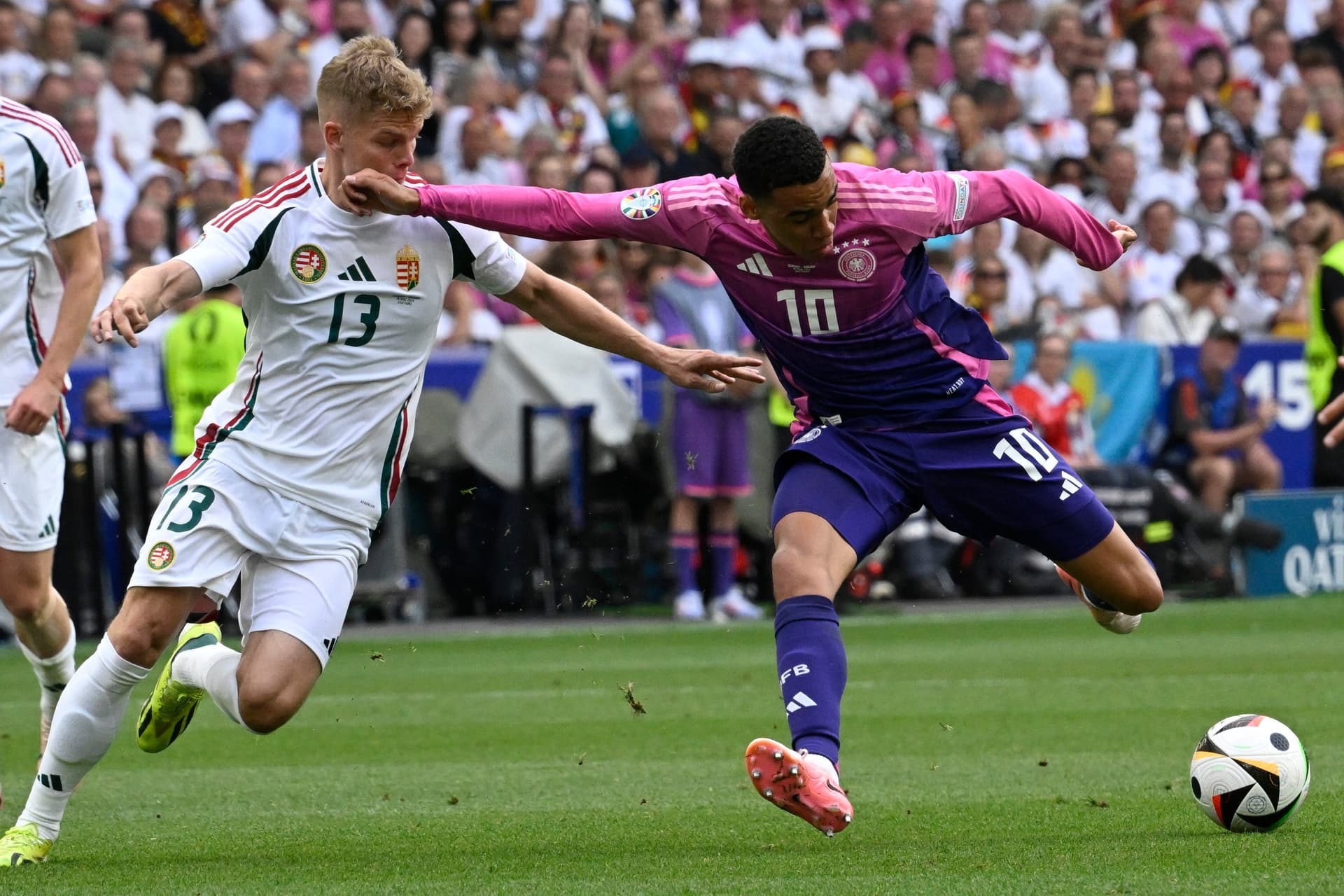 UEFA Euro 2024 A-csoport, Németország–Magyarország, I. félidő, 2024. június 19. Stuttgart Aréna