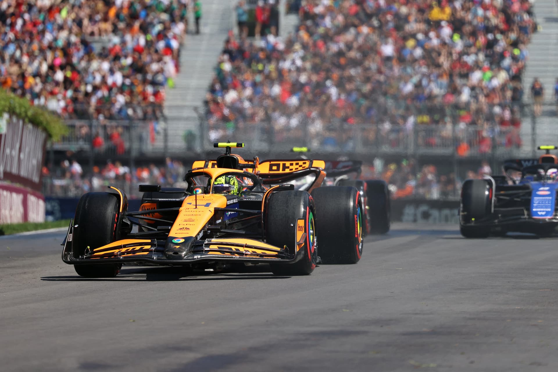 Lando Norris volt a leggyorsabb a Kanadai Nagydíj az első szabadedzésen