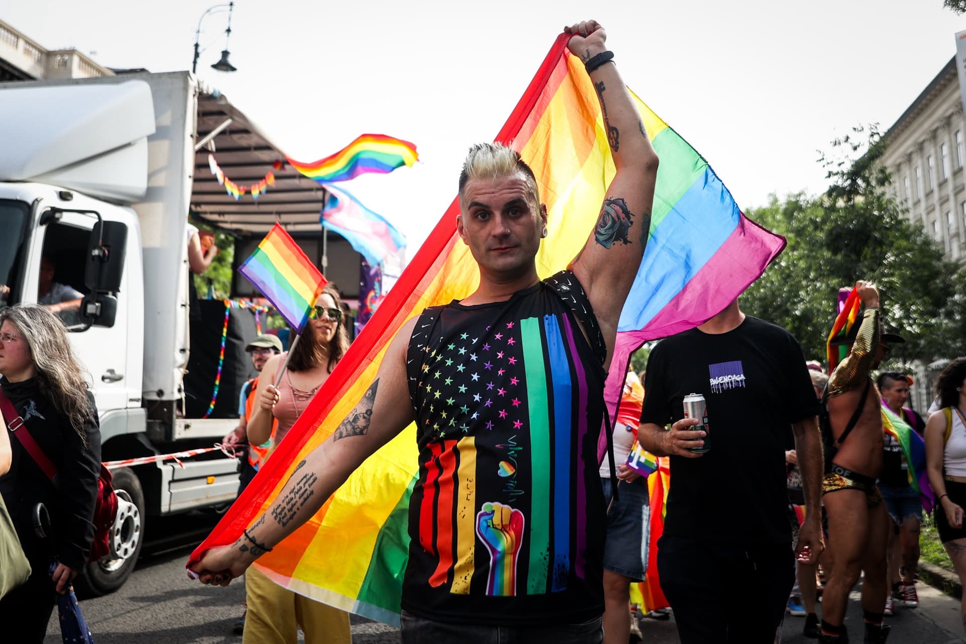 Budapest Pride 2024 Gender, pride, trans, transz, leszbikus