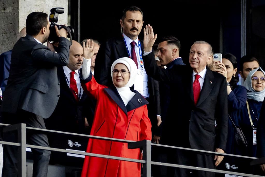 EURO 2024  Hollandia-Törökország Recep Tayyip Erdogan