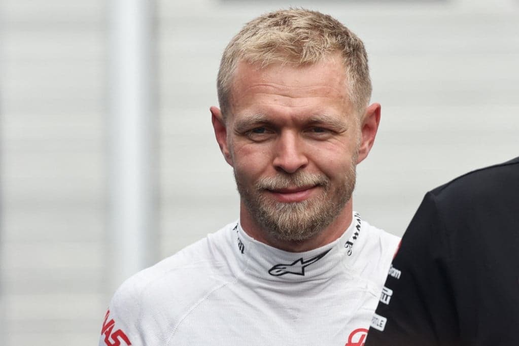 Kevin Magnussen, a Haas dán versenyzője