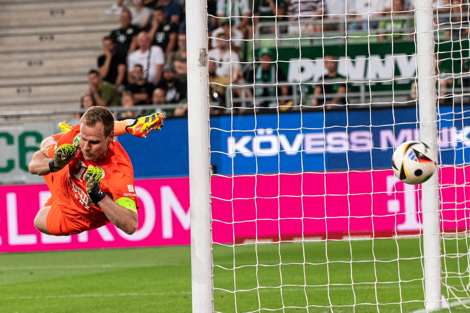 Ferencvárosi TC–The New Saits mérkőzés