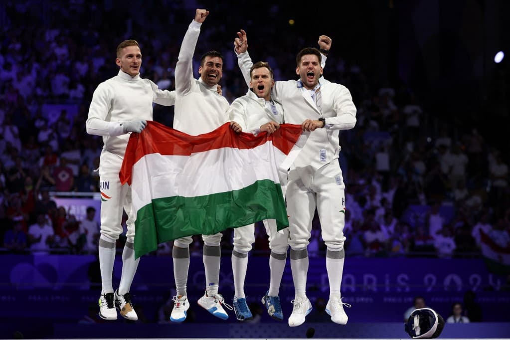 2024-es párizsi nyári olimpia - férfi párbajtőr csapatversenyén döntő