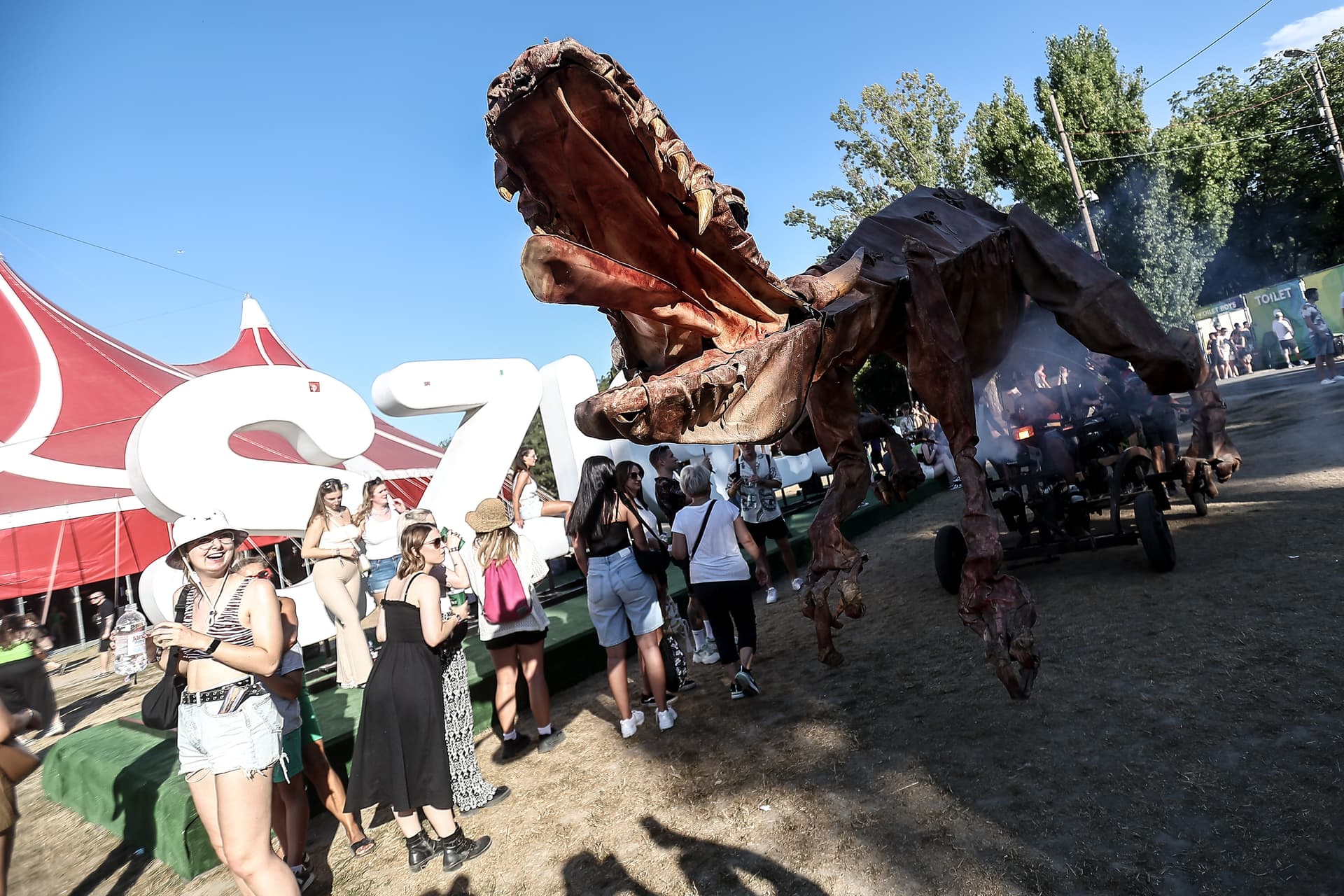 30. Sziget fesztivál a Hajógyári-szigeten 2024. augusztus 10-én