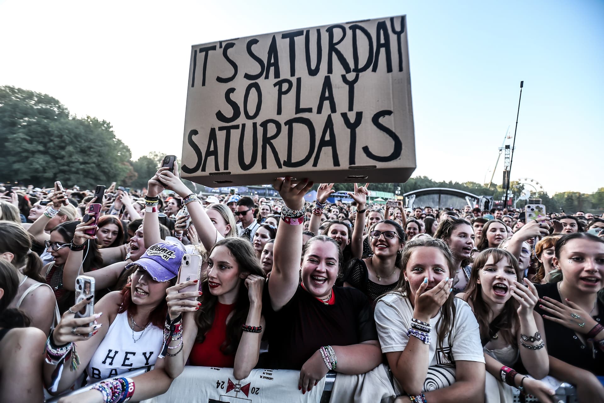 30. Sziget fesztivál a Hajógyári-szigeten 2024. augusztus 10-én