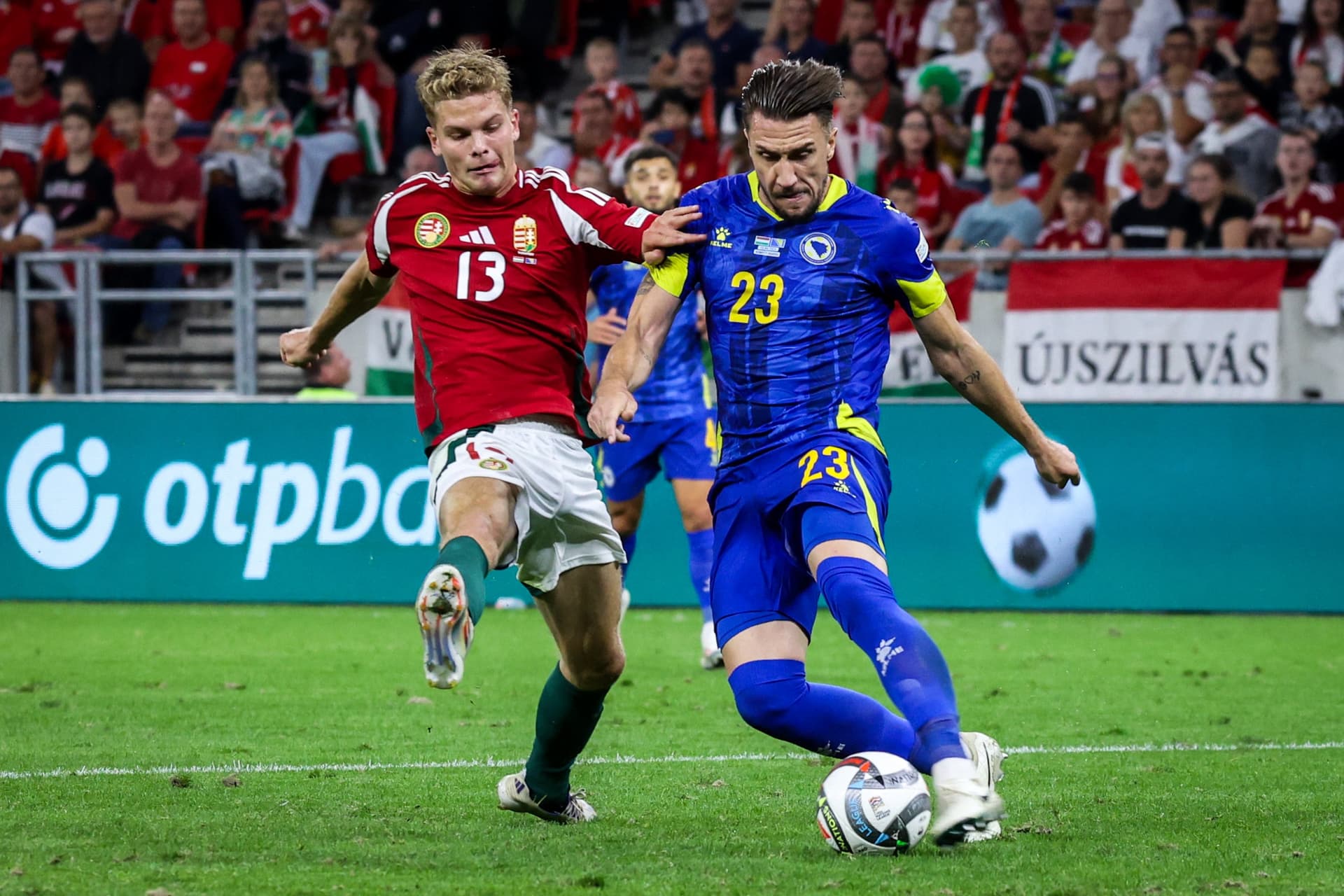 Nemzetek Ligája 2024–2025 - Magyarország–Bosznia-Hercegovina labdarúgás foci futball