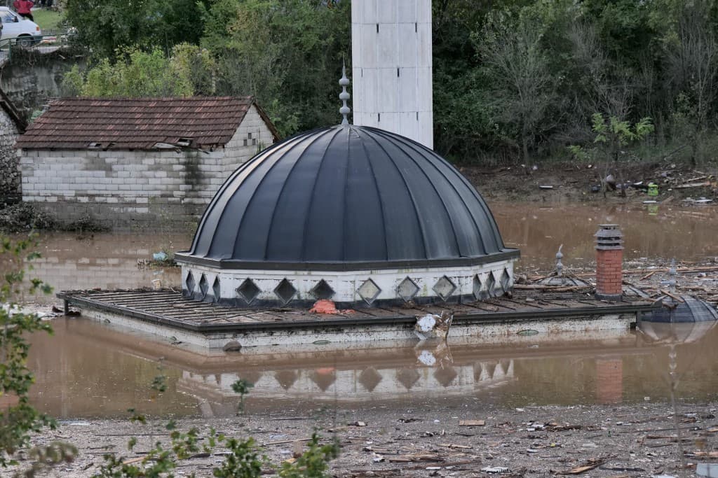 bosznia árvíz