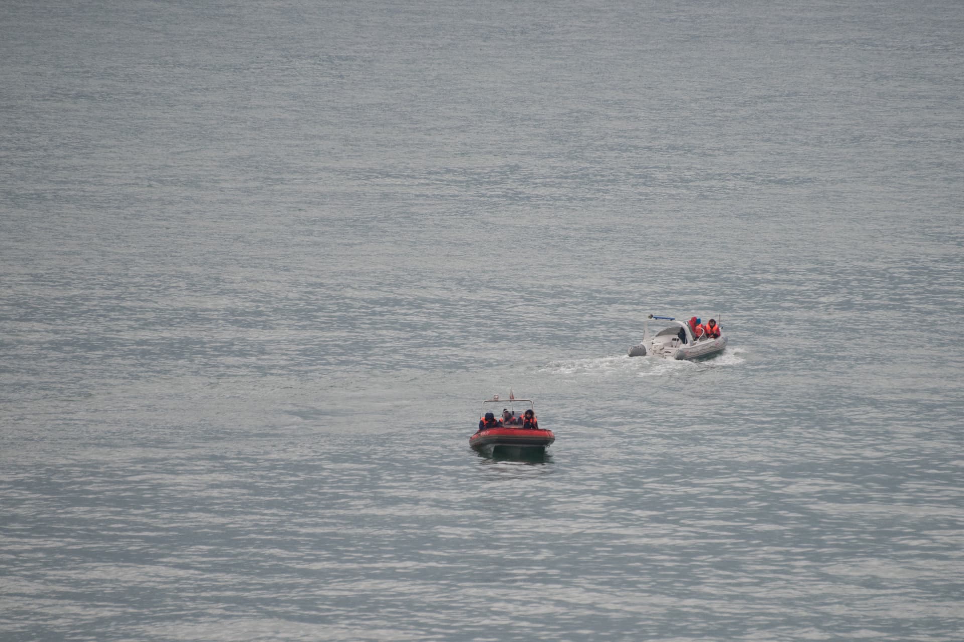 Hajóval ütközött a migránscsónak
