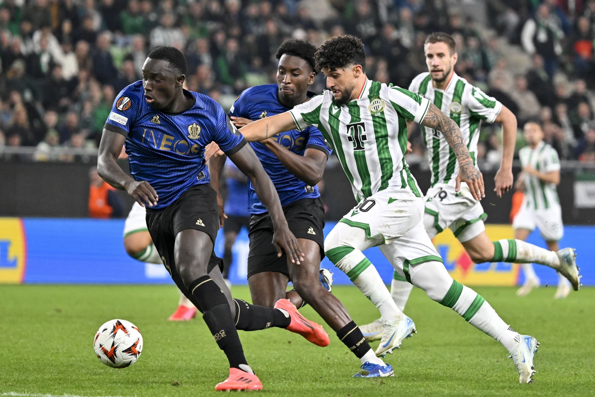 Megszerezte első győzelmét a Ferencváros az Európa Ligában