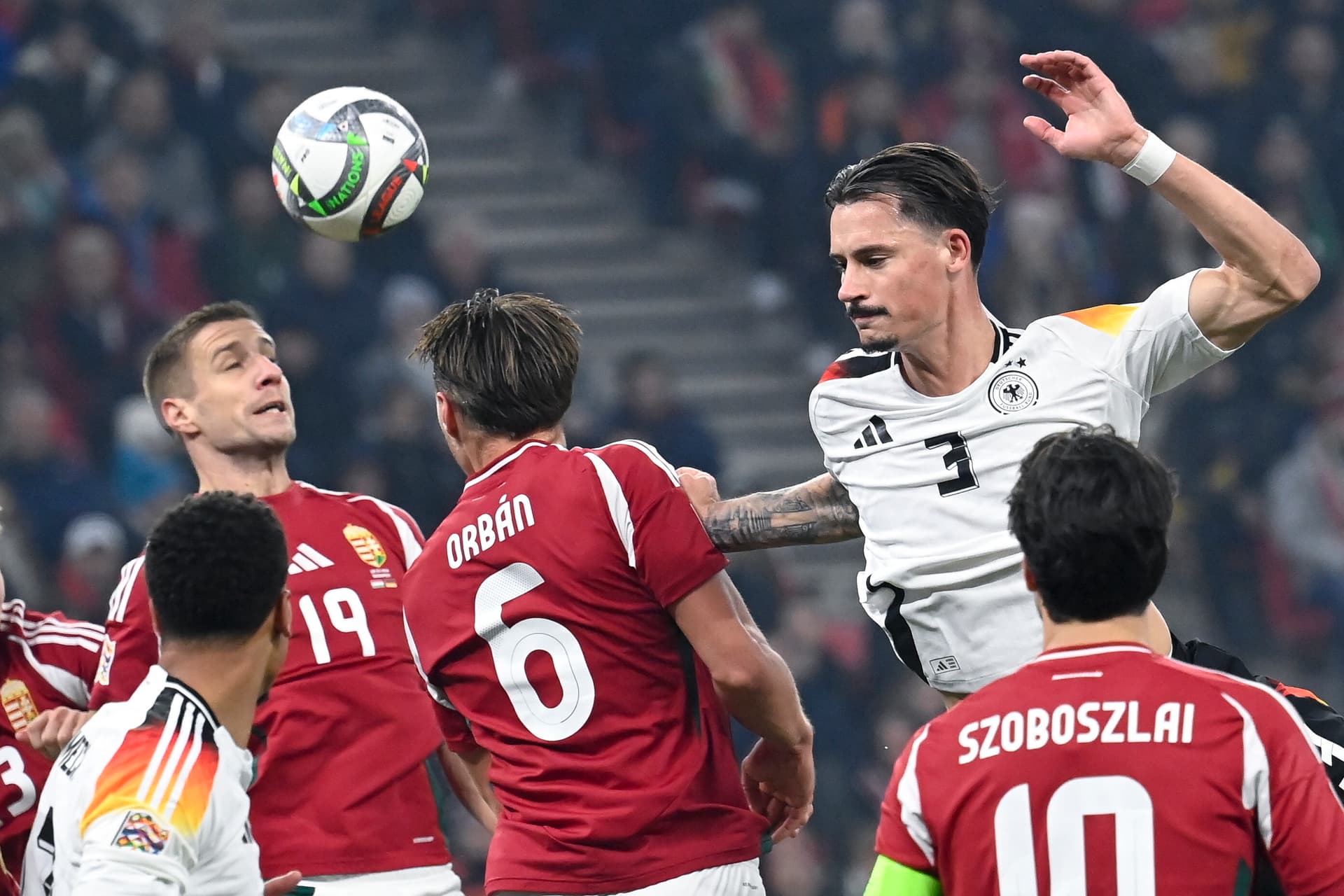 Labdarúgó Nemzetek Ligája - Magyarország-Németország 2024. november 19. Puskás Aréna