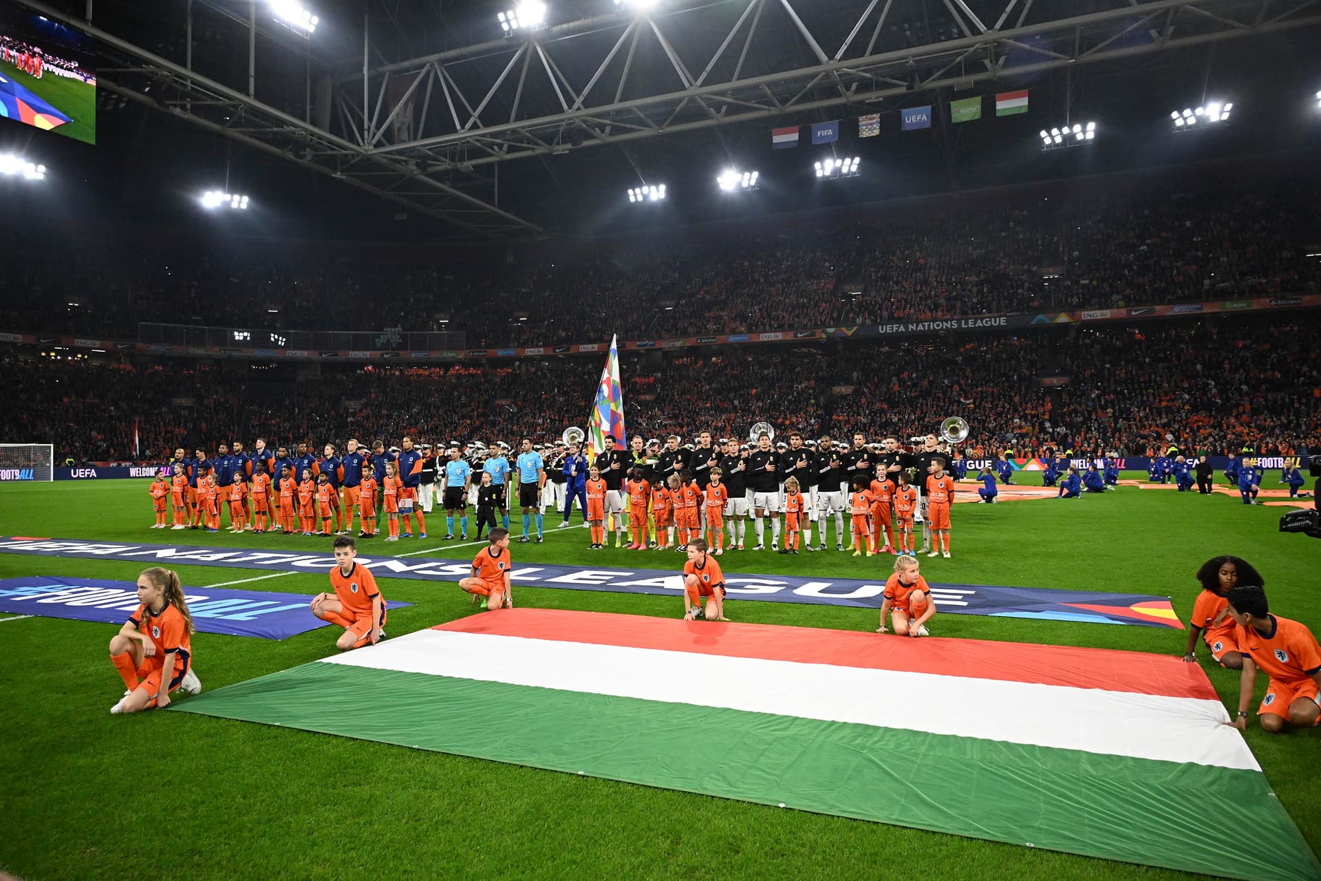 Labdarúgó Nemzetek Ligája - Hollandia-Magyarország képekben
