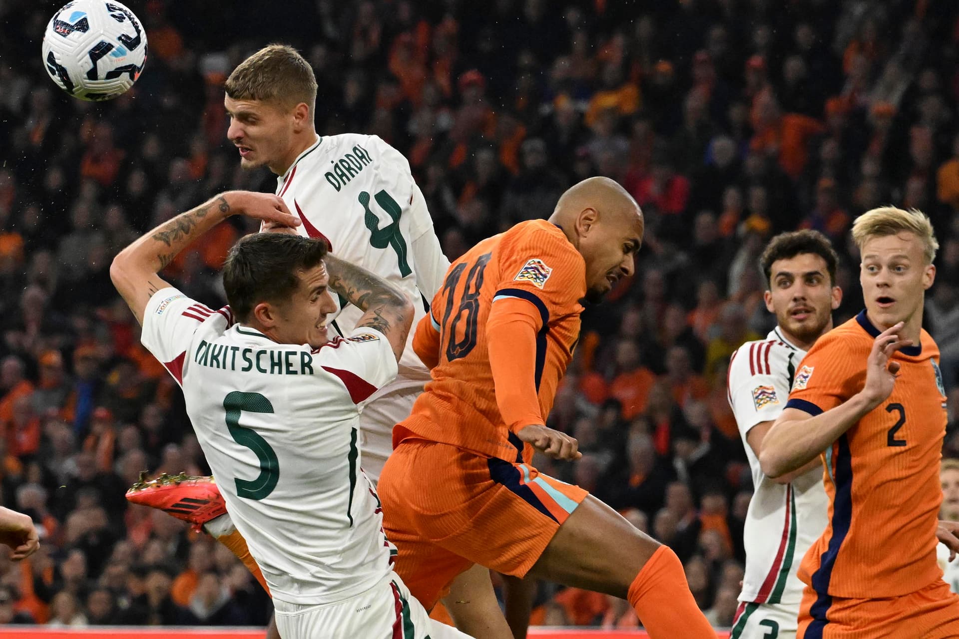 Labdarúgó Nemzetek Ligája - Hollandia-Magyarország képekben