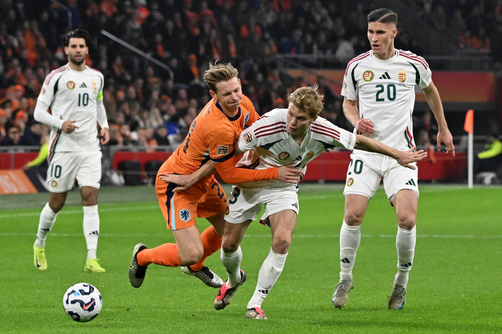 Labdarúgó Nemzetek Ligája - Hollandia-Magyarország képekben