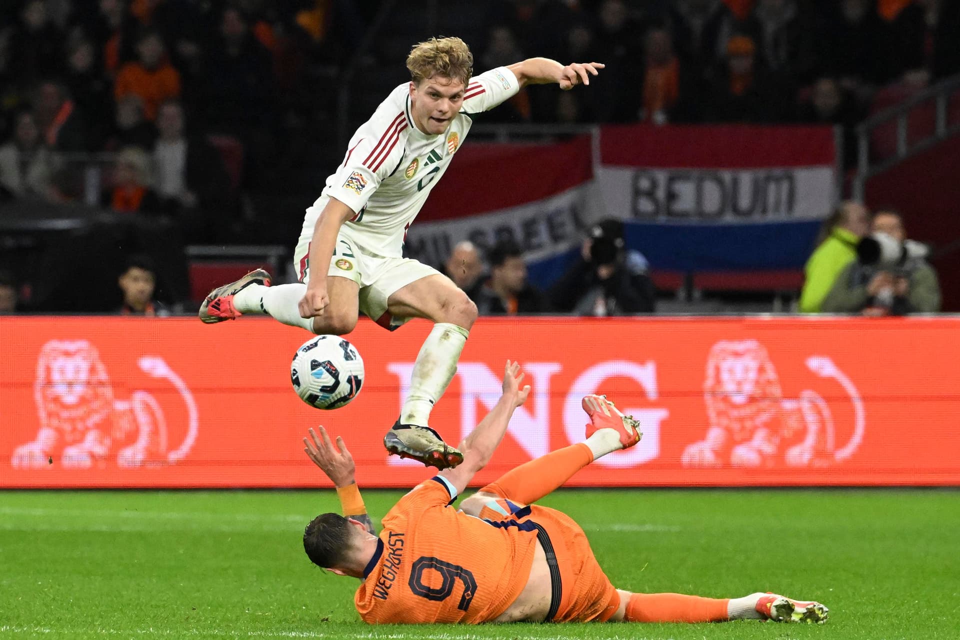 Labdarúgó Nemzetek Ligája - Hollandia-Magyarország képekben