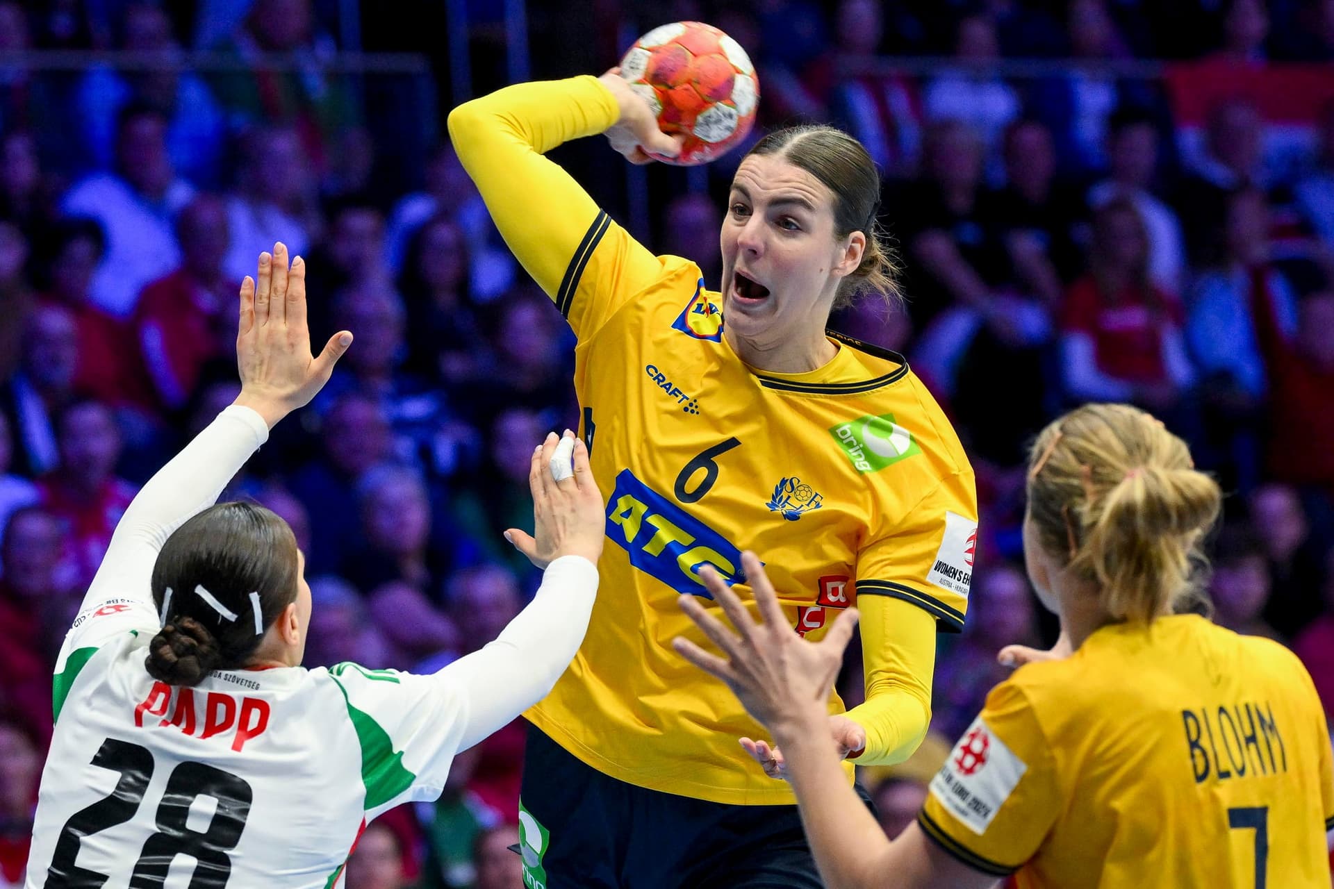 Női kézilabda Eb - Magyarország-Svédország 32-25
