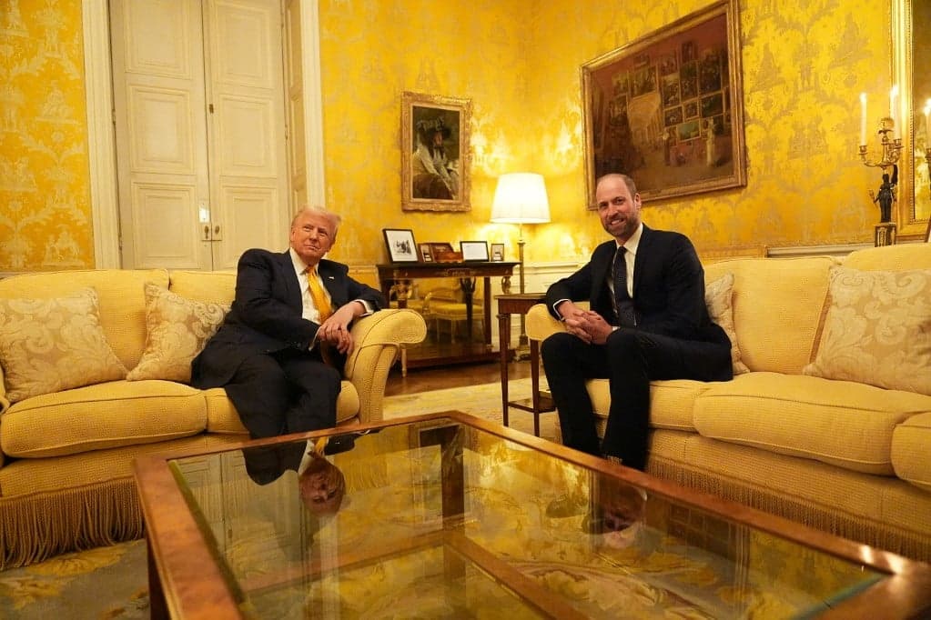 Ezért hálálkodott Vilmos herceg Donald Trumpnak