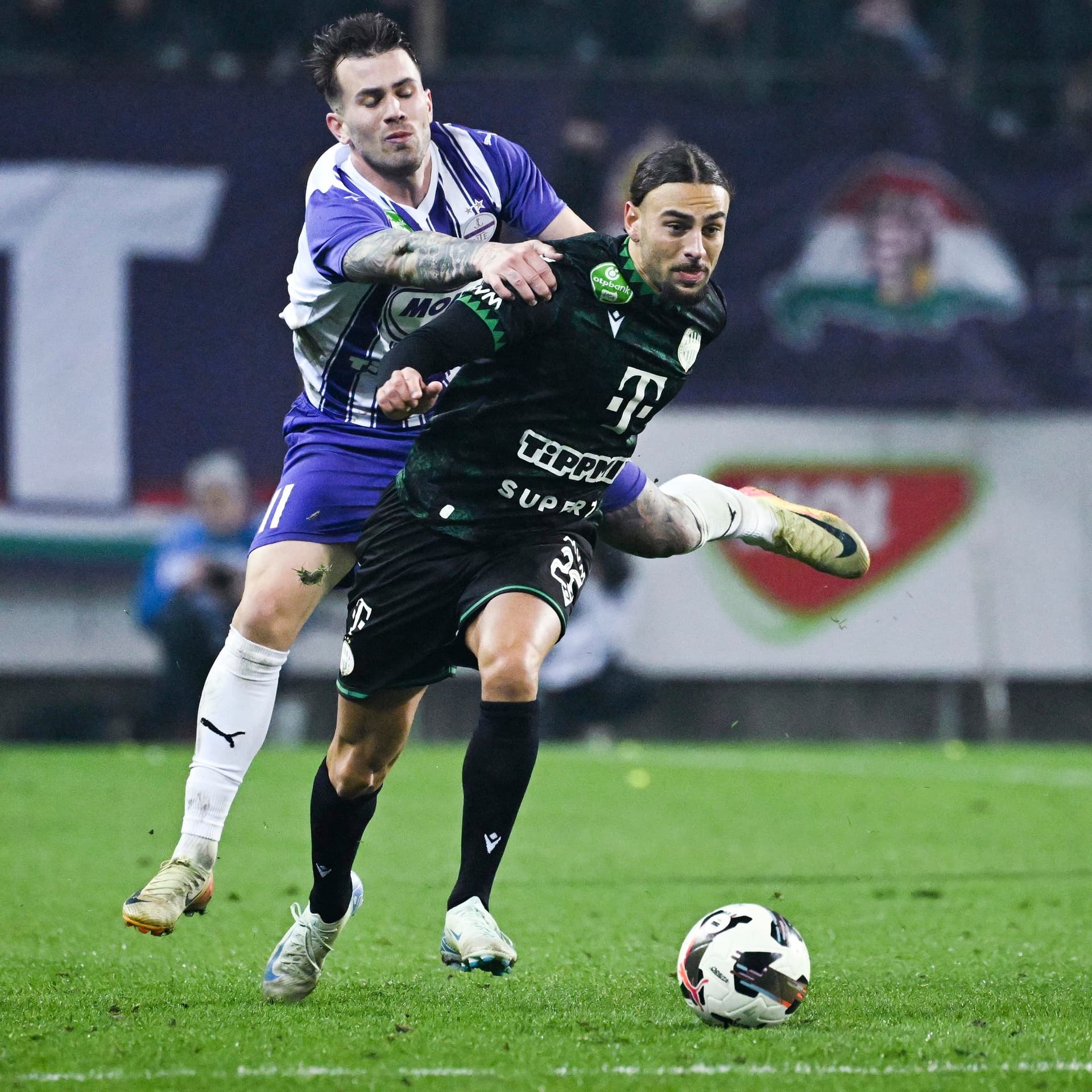 Az Újpest FC-Ferencvárosi TC rangadó döntetlennel zárult
