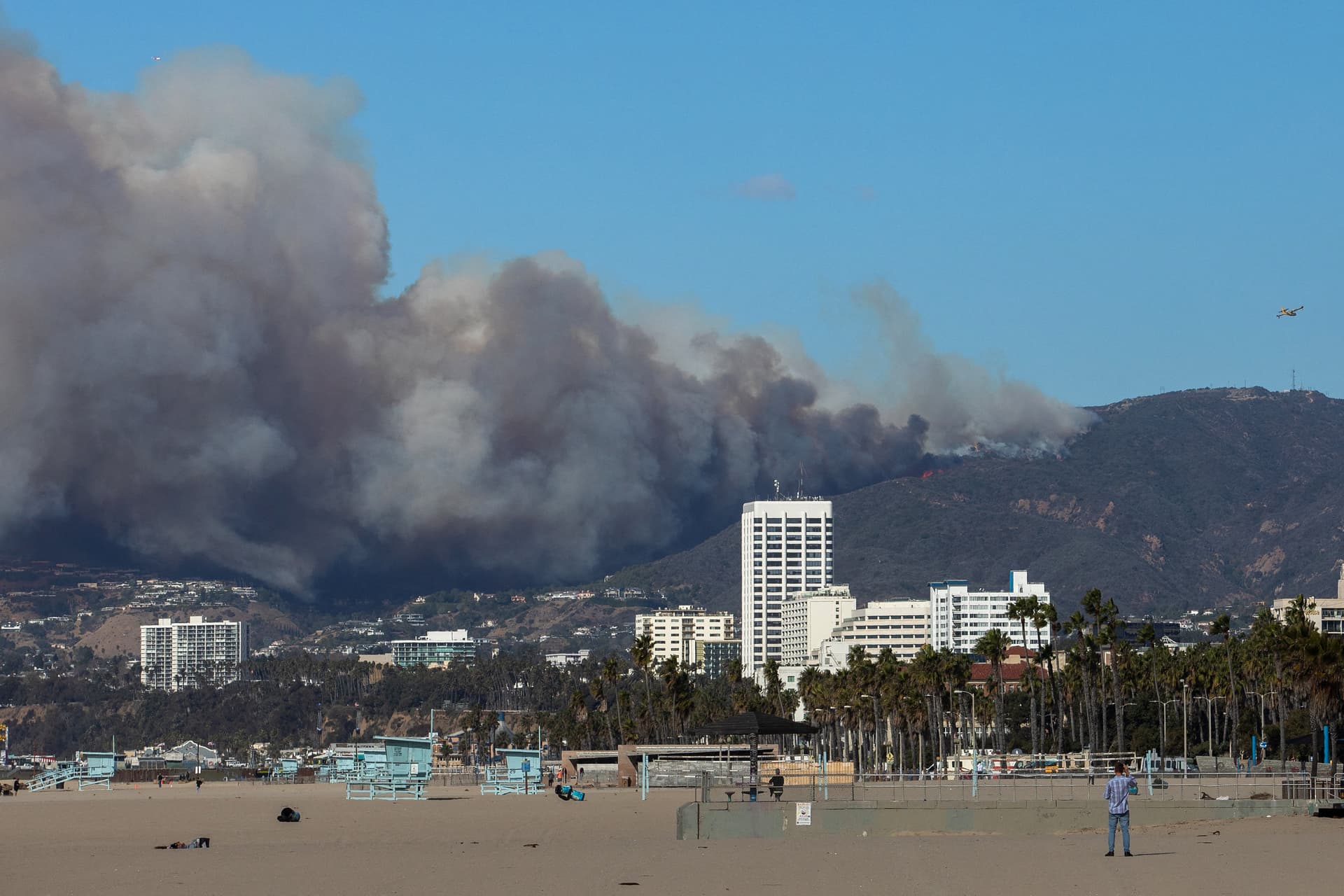 Los Angeles tűz Los Angeles erdőtűz Eaton-tűz Eaton tűz Kalifornia tűz Kalifornia erdőtűz Pacific Palisades
