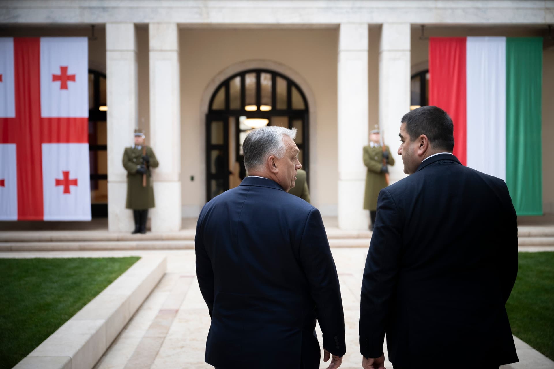 Orbán Viktor: Magyarország szilárdan kiáll Georgia mellett