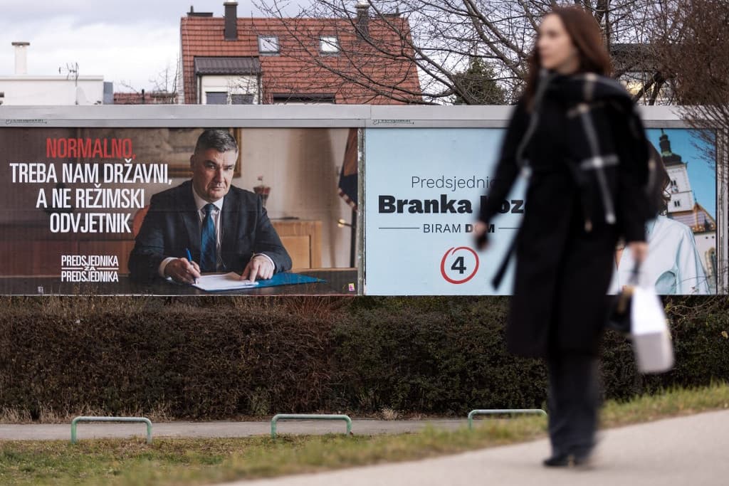 Megkezdődött a horvát elnökválasztás
