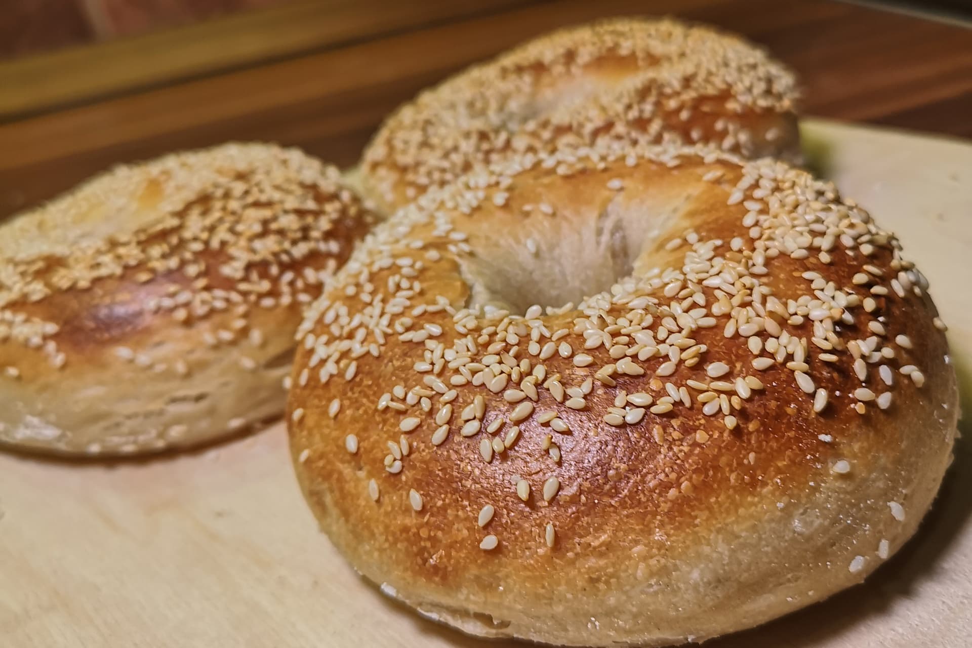 Kovászos bagel