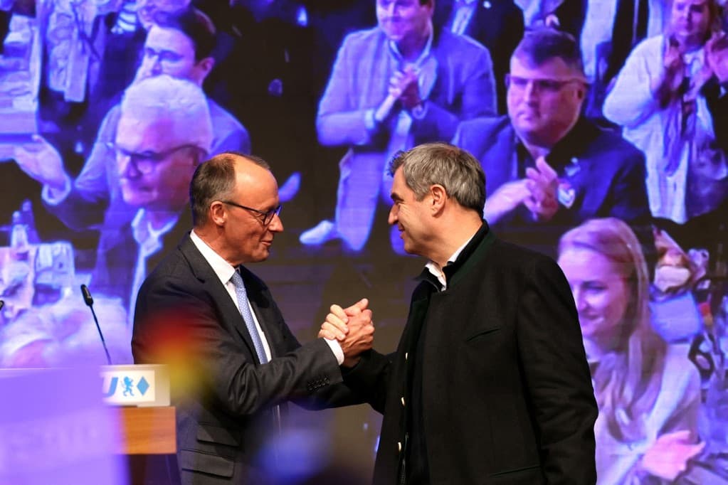 Friedrich Merz Markus Soeder Markus Söder