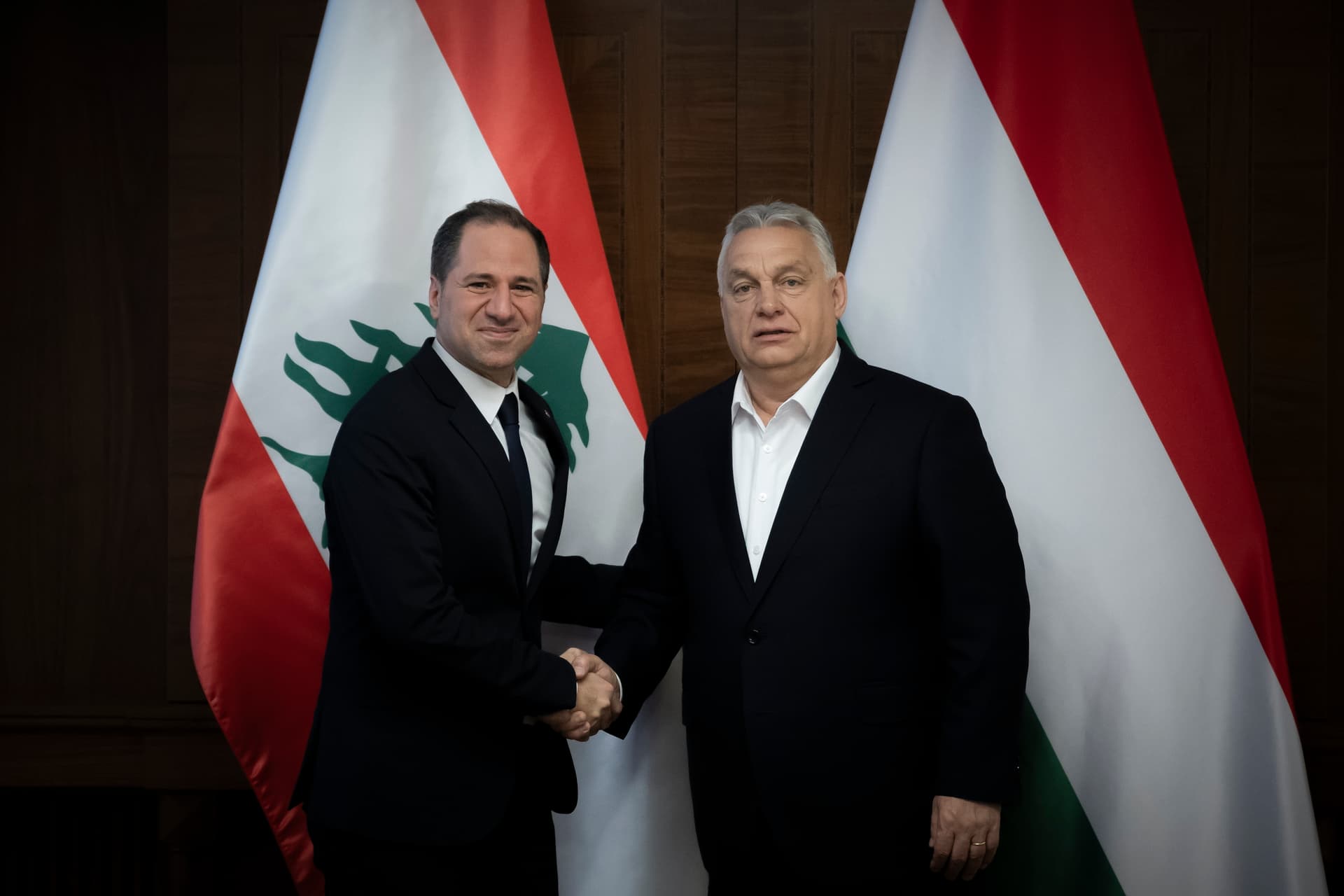 Orbán Viktor a libanoni Kataeb párt elnökével tárgyalt