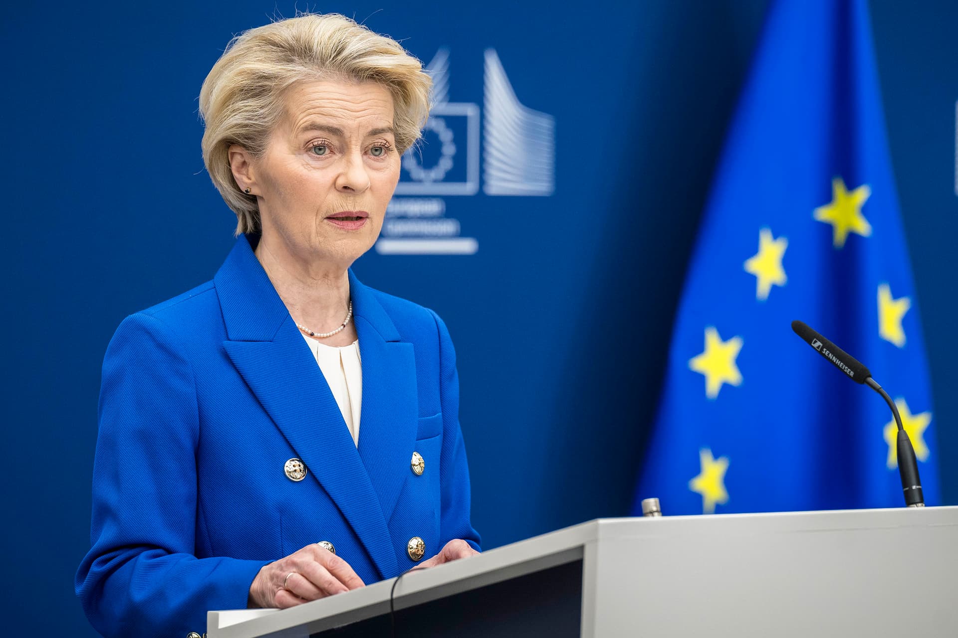Von der Leyen bejelentette, hogy elkötelezett az orosz gáz elhagyása mellett