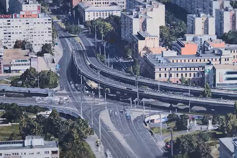 Lezárják a Flórián téri felüljárók déli hídját