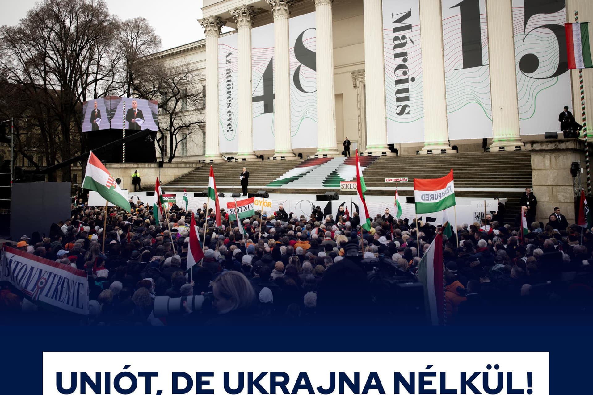 Orbán Viktor: Uniót, de Ukrajna nélkül