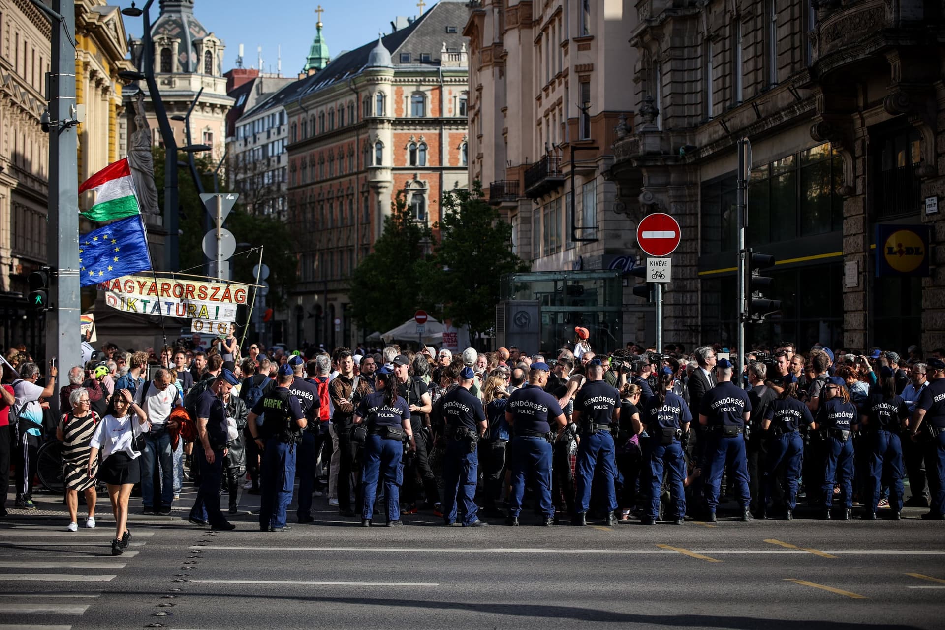 Pride tüntetés