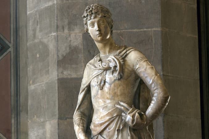 Őrizet alá került Donatello vélelmezett szobra