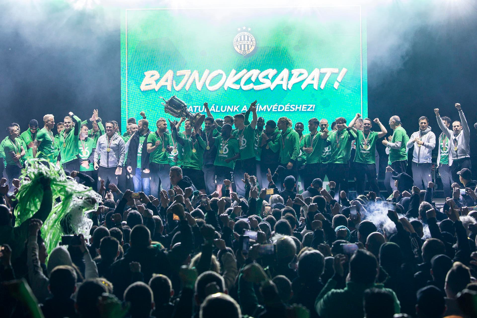 Bajnok lett a Ferencváros!