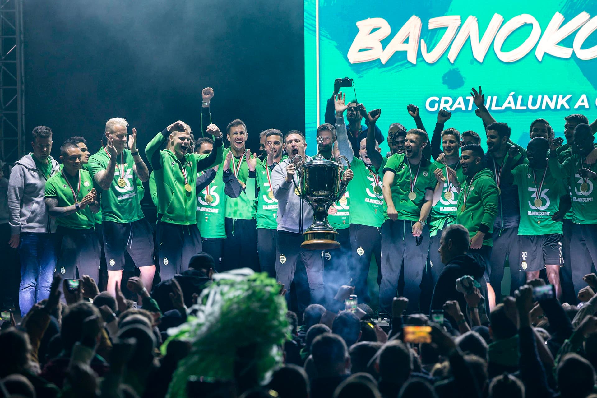 Bajnok lett a Ferencváros!