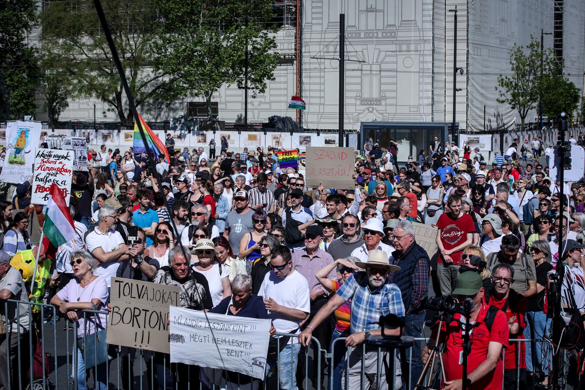 Pride tüntetés