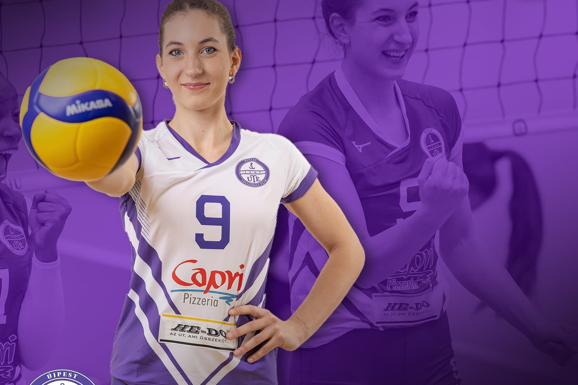 Női röplabda: hosszabbított válogatott centerével az Újpest