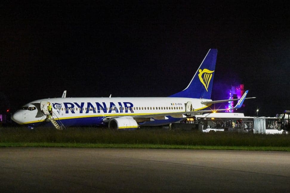 Pánik tört ki egy Ryanair-járaton + VIDEÓ