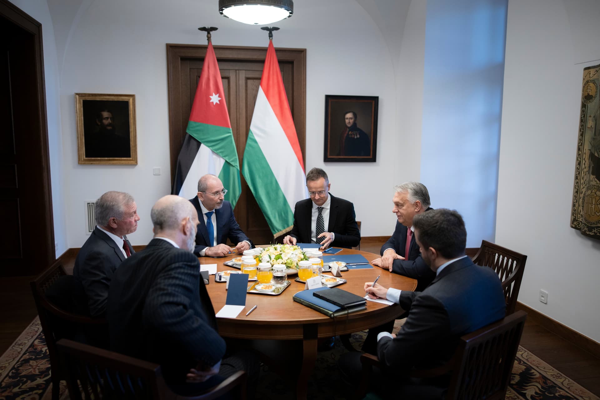 Magyar–jordán csúcstalálkozó Budapesten