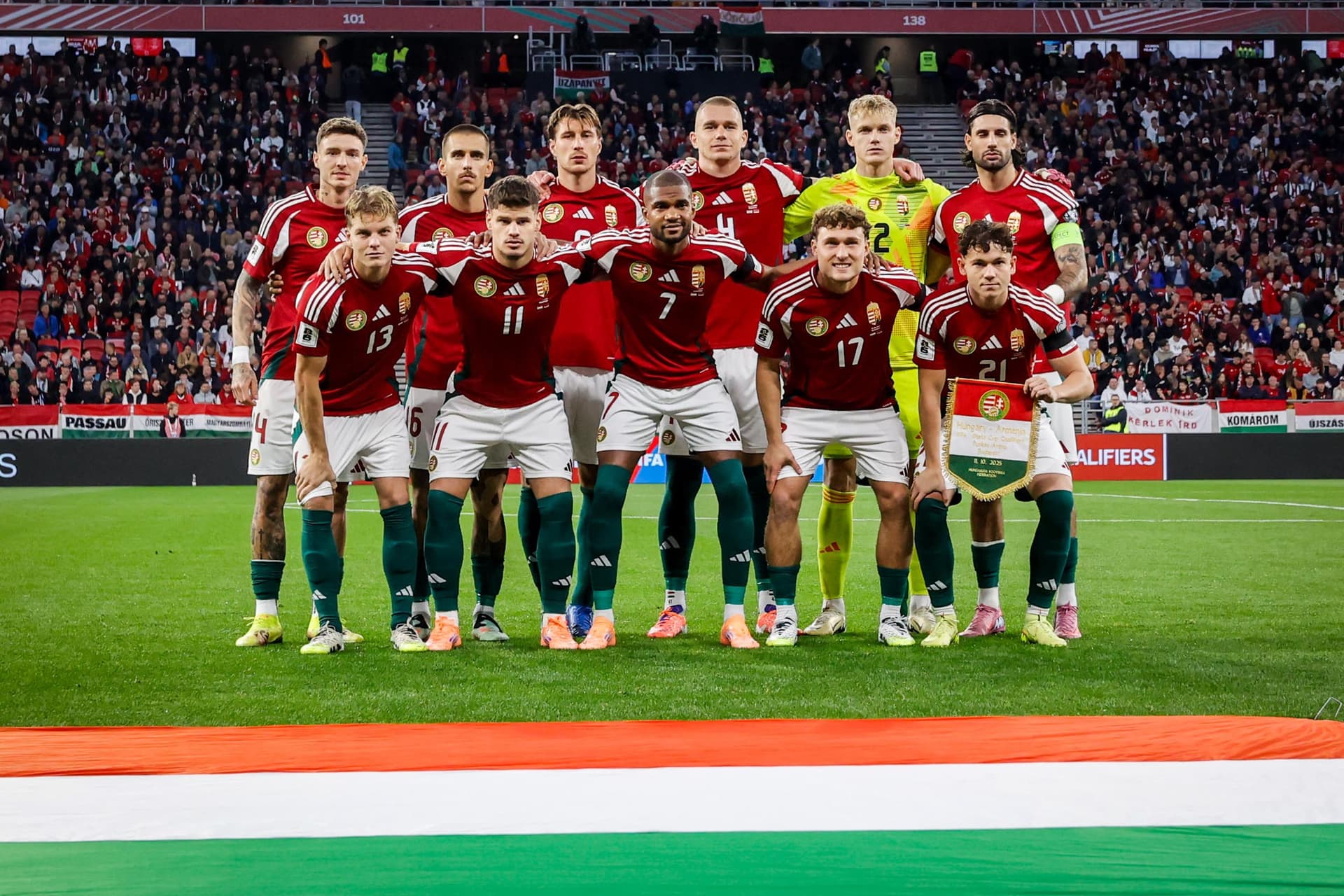 Magyarország-Örményország magyar válogatott