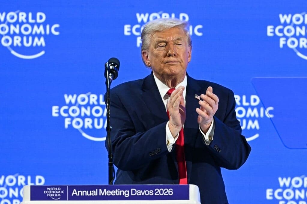 Trump egyértelmű üzenetet küldött Davosból