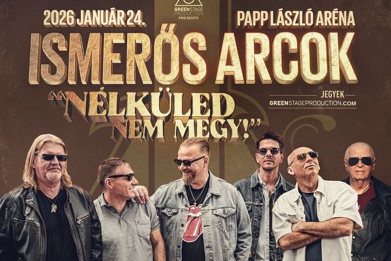 Már összeállt a dallista az Ismerős Arcok Aréna-koncertjére